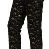 Dolce & Gabbana Women's Elegant High Waist Tapered Brocade Pants