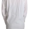 Dolce & Gabbana Women's Elegant Scarf Neck Cotton Blouse