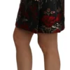 Dolce & Gabbana Women's Elegant High Waist A-line Mini Skirt