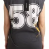 Dolce & Gabbana Women's Elegant Gray Cotton Cap Sleeve Tee