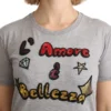 Dolce & Gabbana Women's Sequined Motive Cotton Tee