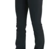 John Galliano Women's Chic Mid Waist Slim Flared Denim