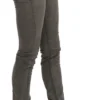 Costume National Women's Chic Gray Slim Fit Cotton Jeans