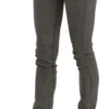 Costume National Women's Chic Gray Slim Fit Cotton Jeans