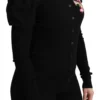 Dolce & Gabbana Women's Elegant Floral Embroidered Wool Cardigan