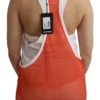 Dsquared² Women's Elegant Sleeveless Cotton Tank in Orange
