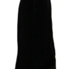 Dolce & Gabbana Women's Elegant Velvet Ankle Boots with Crystal Heels