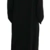 Dolce & Gabbana Women's Elegant Black Lace Cape Kaftan Dress