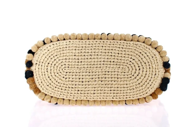 Dolce & Gabbana Women's Elegant Beaded Viscose Frame Bag