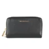 Michael Kors Women's Jet Set Large Leather Multifunction Phone Wristlet Wallet