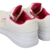Philipp Plein Women's Chic White Becky Sneakers with Pink Accents