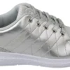 Philipp Plein Women's Sleek Silver Sneakers for Trendsetters