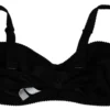 Dolce & Gabbana Women's Elegant Black Lace Silk Bra