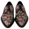 Dolce & Gabbana Women's Floral Elegance Jacquard Flat Shoes