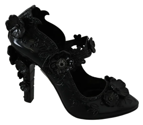 Dolce & Gabbana Women's Elegant Crystal Cinderella Pumps