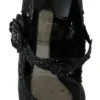 Dolce & Gabbana Women's Elegant Crystal Cinderella Pumps
