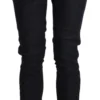 Ermanno Scervino Women's Chic High Waist Cropped Capri Pants