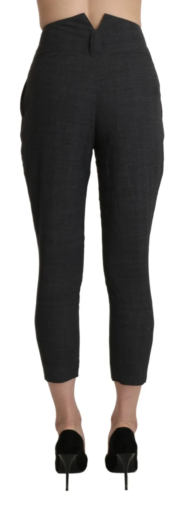 Ermanno Scervino Women's Chic High Waist Capri Cropped Pants