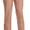 Ermanno Scervino Women's Chic High Waist Cropped Cotton Trousers