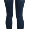 Ermanno Scervino Women's Chic Blue High Waist Cropped Jeans