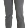 Ermanno Scervino Women's Chic Gray Mid Waist Cropped Trousers