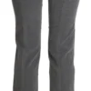 Ermanno Scervino Women's Chic Gray Mid Waist Cropped Trousers