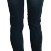 Acht Women's Sleek Low Waist Skinny Denim - Blue Washed