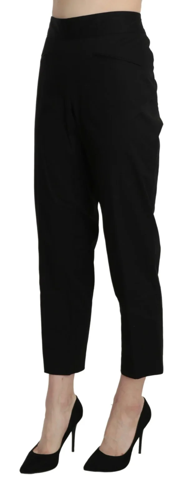 BENCIVENGA Women's Elegant High Waist Cropped Pants