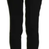 BENCIVENGA Women's Chic High Waist Skinny Cropped Trousers