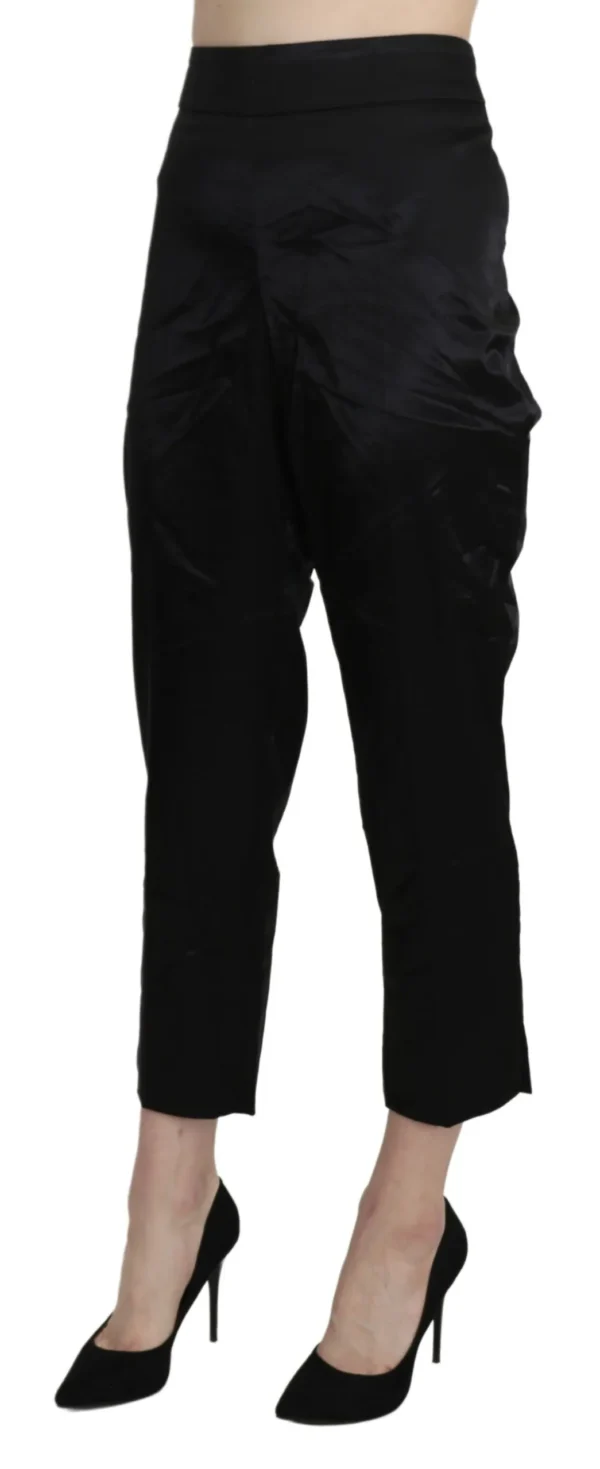 BENCIVENGA Women's Elegant High Waist Cropped Pants