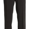 BENCIVENGA Women's Elevated Gray High-Waist Straight Pants