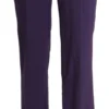 BENCIVENGA Women's Elegant High Waist Violet Straight Pants
