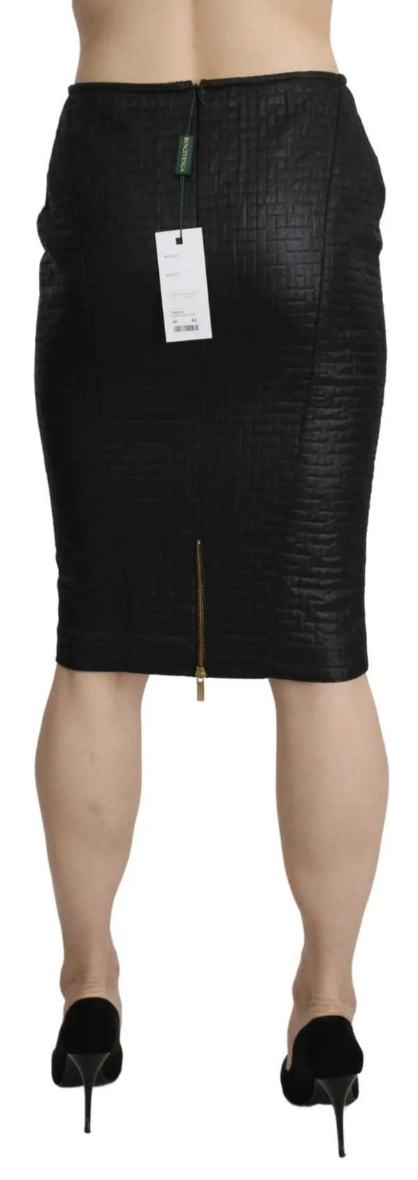 GF Ferre Women's Elegant Patterned Pencil Skirt