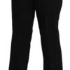 BENCIVENGA Women's Elegant High Waist Black Pants