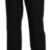 BENCIVENGA Women's Elegant High Waist Black Pants