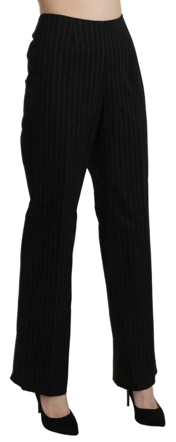 BENCIVENGA Women's Elegant High Waist Black Pants