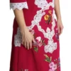 Dolce & Gabbana Women's Floral Embroidered Sheath Midi Dress