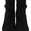 Dolce & Gabbana Women's Elegant Black Suede Mid-Calf Boots