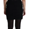Dolce & Gabbana Women's Elegant Black Lace Bustier Mini Dress