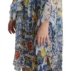 Dolce & Gabbana Women's Majolica Print Silk Wrap Midi Dress