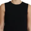 Dolce & Gabbana Women's Elegant Sleeveless Black A-Line Mini Dress