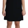 Dolce & Gabbana Women's Elegant Sleeveless Black A-Line Mini Dress