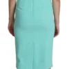 Dolce & Gabbana Women's Elegant Light Blue Sleeveless Midi Dress