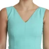 Dolce & Gabbana Women's Elegant Light Blue Sleeveless Midi Dress