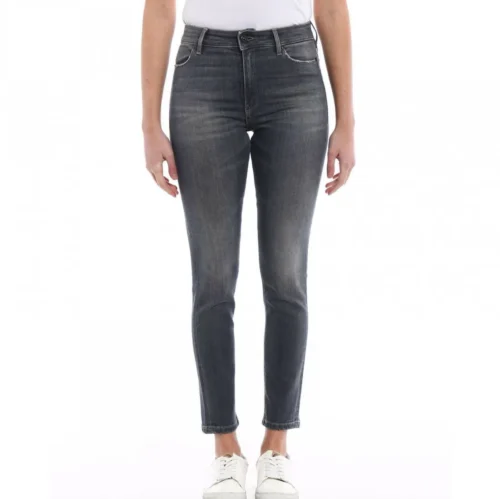 Dondup Women's Chic Gray Skinny Fit Denim Marvel
