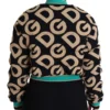 Dolce & Gabbana Women's Chic Multicolor Quilted Bomber Jacket