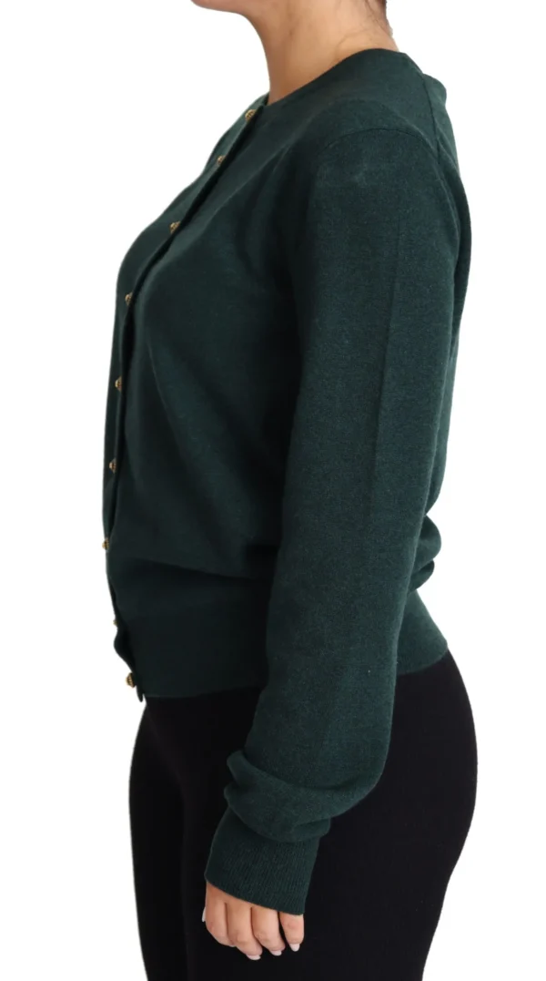 Dolce & Gabbana Women's Elegant Cashmere Crewneck Cardigan