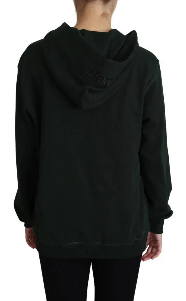 Dolce & Gabbana Women's Regal Crown Embroidered Hoodie