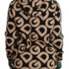Dolce & Gabbana Women's Multicolor Virgin Wool Hooded Sweater