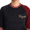 Dolce & Gabbana Women's Multicolor Royals Cotton Crewneck Sweater